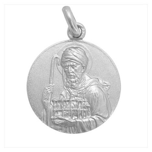 Medalla Plata Envejecida San Joaquin 16mm MP1/1/99/16/0