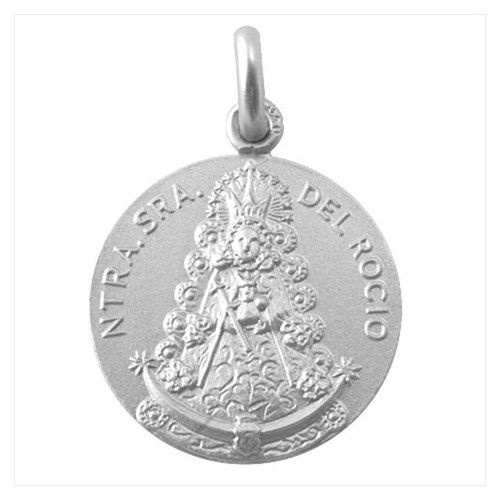Medalla Plata Nuestra Seńora Del Rocio  18mm MP1/1/163/18/0