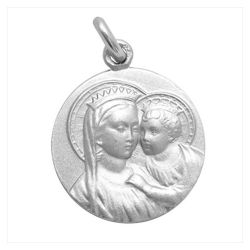 Medalla Plata Virgen Buen Consejo 20mm MP1/1/127/20/0