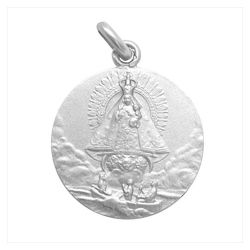 Medalla Plata Virgen Caridad 20mm MP1/1/152/24/0