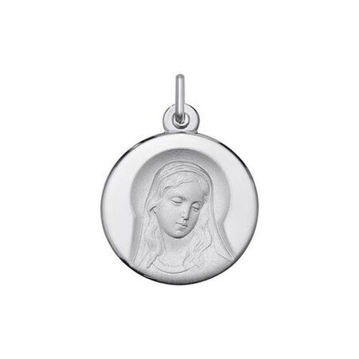 Silver Medal Virgin Mary Argyor MRM 18mm (AG)1072111 Matte