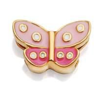 Motivo Pulsera Acero Dorado Viceroy Niña 1405M01012 Mariposa Rosada