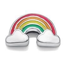 Motivo Pulsera Acero Dorado Viceroy Niña 1409M01010 Arcoíris Nubes