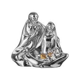 Nacimiento Latón 10 x 9.5cm MA3352/MORO Plateado