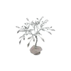 Olivo Latón NF1031G Aceitunas Plateadas Base Mineral Rosada