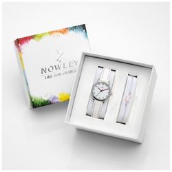 Pack Reloj Nowley Juvenil 8-0991-0-3 Acero Analógico