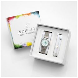Pack Reloj Nowley Juvenil 8-0992-0-1 Acero Analógico