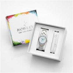 Pack Reloj Nowley Juvenil 8-0993-0-1 Acero Analógico