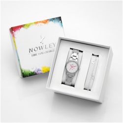 Pack Reloj Nowley Juvenil 8-0993-0-2 Acero Analógico