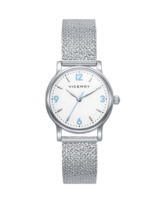 Viceroy Børneur Pack 41108-05 Stål + Sølv øreringe