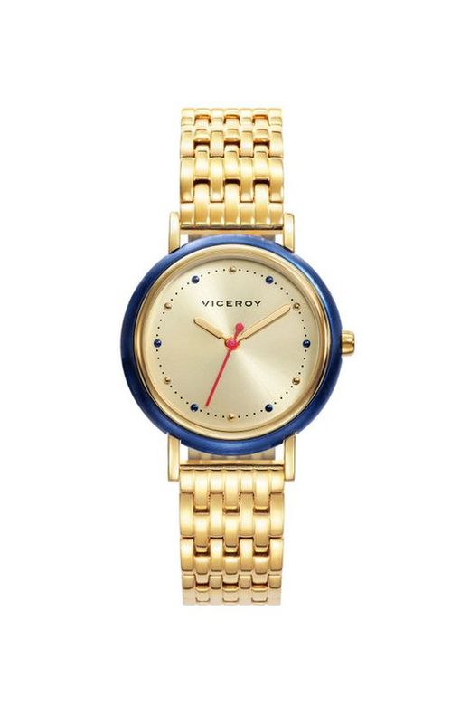 Pack Reloj Viceroy Mujer 471158-99 Dorado y Colgante Dorado