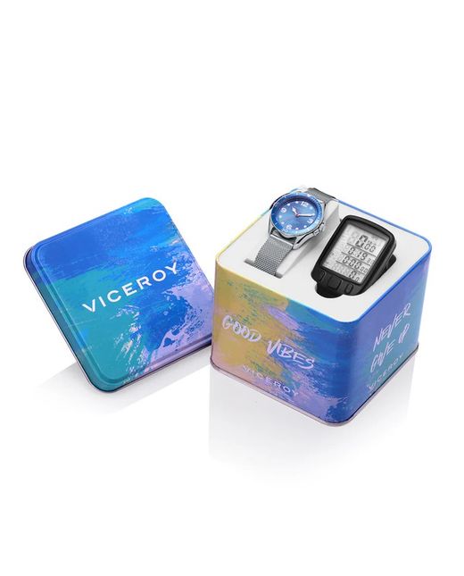Reloj Viceroy Nińo 41123-35 Acero + Velocímetro