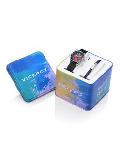 Reloj Viceroy Niño 41125-55 Sport Negro Acero Analógico