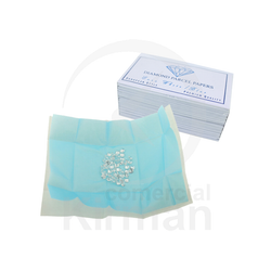 Paquete Papel 13001 (25) Unidades Hojas Envolver Brillantes Azul/Blanco