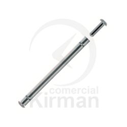 Pasadores Reloj Acero 261027 C. Remache P. Cierres Seguridad Diámetro 1,20mm x 11mm Largo