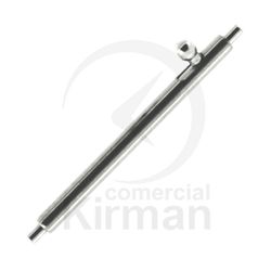 Pasadores Reloj Acero 261454 C. Cerrojo P. Correa Piel Diámetro 1,50mm x 20mm Largo