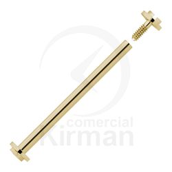 Pasadores Reloj Acero Dorado 206008 Roscados Diámetro 1,30mm x 14mm Largo