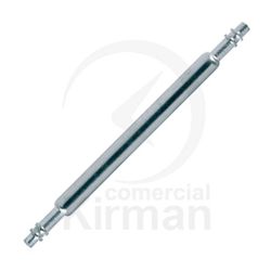 Pasadores Universales Reloj Acero 210018 Doble Tope Seguridad Diámetro 1,50mm x 11mm Largo