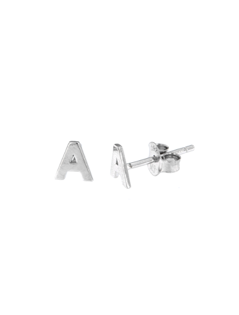 Pendiente Plata Mujer PPRL1/U Letra U Lisa