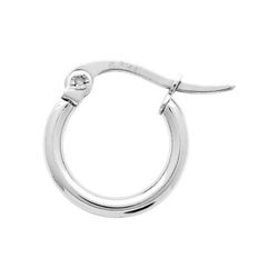 Pendientes Acero Argyor MRM Mujer (AC)435212 Aro Liso En Brillo