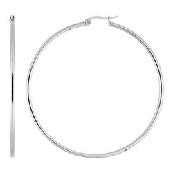 Pendientes Acero Argyor MRM Mujer (AC)435228 Aro Liso En Brillo