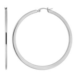 Pendientes Acero Argyor MRM Mujer (AC)435284 Aro Liso En Brillo