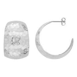 Pendientes Acero Argyor MRM Mujer (AC)435709 Medio Aro Relieve