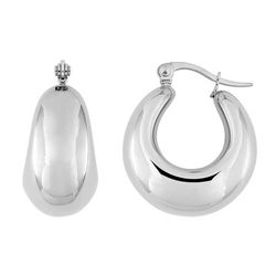 Pendientes Acero Argyor MRM Mujer (AC)435737 Aro En Brillo