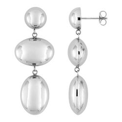 Pendientes Acero Argyor MRM Mujer (AC)435753 Colgantes En Brillo