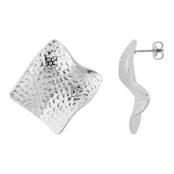 Pendientes Acero Argyor MRM Mujer (AC)435771 Relieve En Brillo