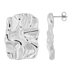 Pendientes Acero Argyor MRM Mujer (AC)435778 Relieve En Brillo