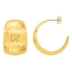 Pendientes Acero Dorado Argyor MRM Mujer (AC)435708 Medio Aro Relieve