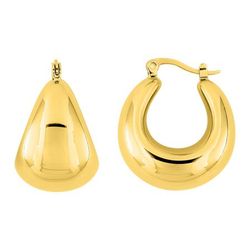 Pendientes Acero Dorado Argyor MRM Mujer (AC)435718 Aro En Brillo