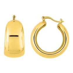 Pendientes Acero Dorado Argyor MRM Mujer (AC)435720 Aro En Brillo