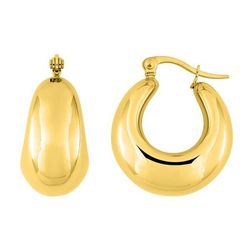 Pendientes Acero Dorado Argyor MRM Mujer (AC)435738 Aro En Brillo