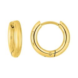 Pendientes Acero Dorado Argyor MRM Mujer (AC)435780 Aro En Brillo