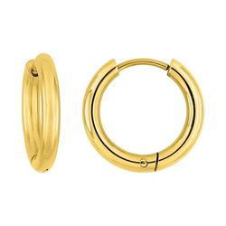 Pendientes Acero Dorado Argyor MRM Mujer (AC)435782 Aro En Brillo