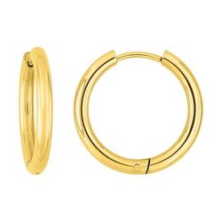 Pendientes Acero Dorado Argyor MRM Mujer (AC)435786 Aro En Brillo