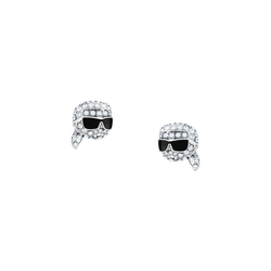 Pendientes Acero Karl Lagerfeld Mujer KLAYD20 Gata Circonitas