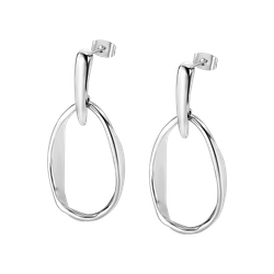Pendientes Acero Lotus Style Mujer LS2565-4/1 Colgante Ovalado