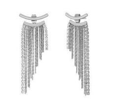 Pendientes Acero Marea Mujer C03101/AW Colgante Cadenas Circonitas