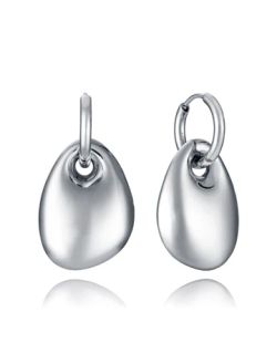 Pendientes Acero Viceroy 3cm 15186E01000 Aro Colgante