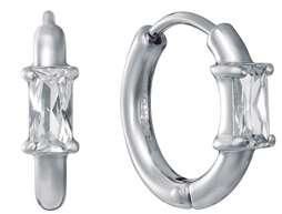 Pendientes Acero Viceroy Mujer 15247E01000 Aro C. Circonita