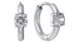 Pendientes Acero Viceroy Mujer 15249E01000 Aro C. Circonita
