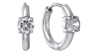 Pendientes Acero Viceroy Mujer 15249E01000 Aro C. Circonita