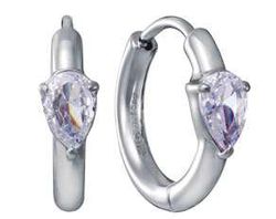 Pendientes Acero Viceroy Mujer 15252E01000 Aro C. Circonita