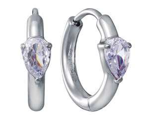 Pendientes Acero Viceroy Mujer 15252E01000 Aro C. Circonita