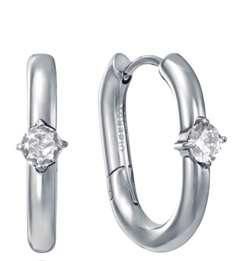 Pendientes Acero Viceroy Mujer 15254E01000 Aro C. Circonita