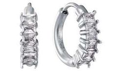 Pendientes Acero Viceroy Mujer 15255E01000 Aro C. Circonita