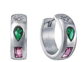 Pendientes Acero Viceroy Mujer 75453E01000 Aro C. Circonitas Multicolor